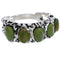 Southwestern Sterling Silver Turquoise Ring Size 7-1/4 WX34745